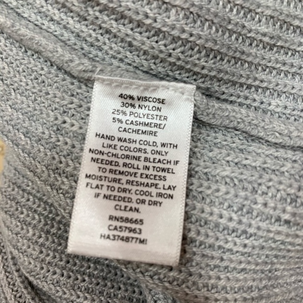 Halogen Long Ribbed Cardigan - Picture 2 of 5